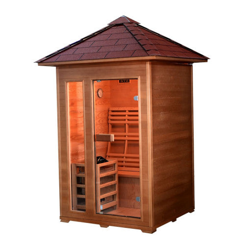 Sunray | Bristow 2-Person Outdoor Traditional Sauna