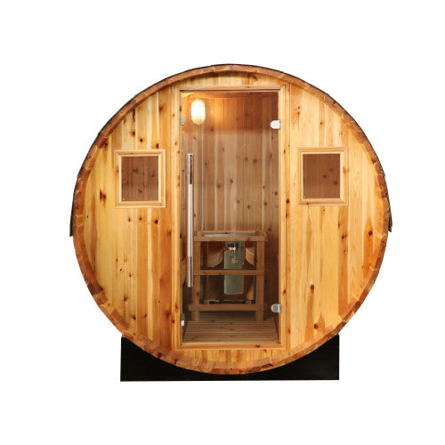 Solace 2 Person Traditiona Barrel Sauna