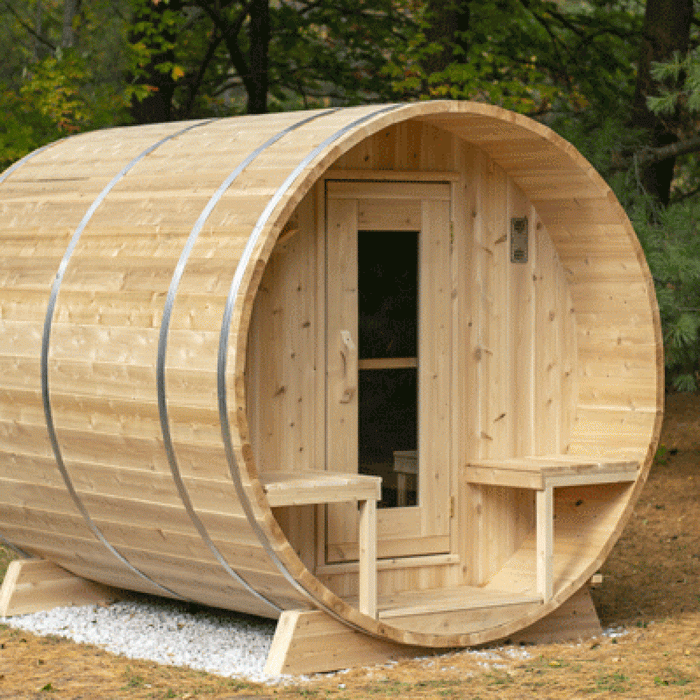 Canadian Timber Serenity 4 Person Barrel Sauna