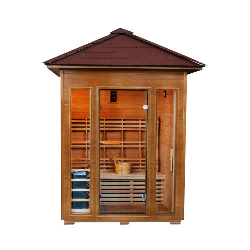 Sunray | Waverly 3-Person Outdoor Traditional Sauna