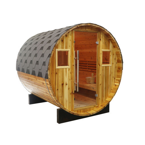Galley 4 Person Traditional Barrel Sauna