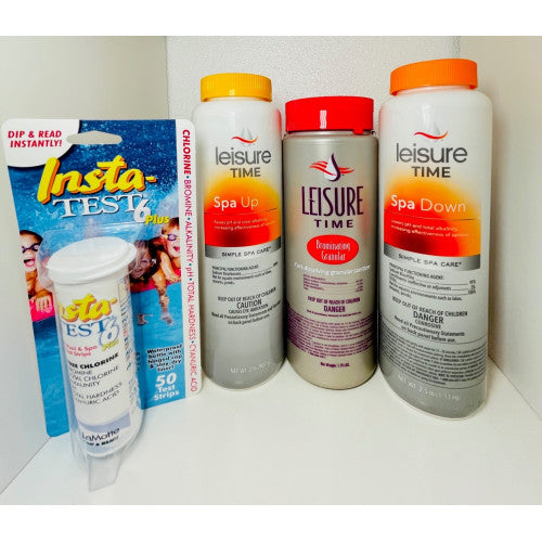 Hot Tub Chemical Starter Kit 3 Month Supply