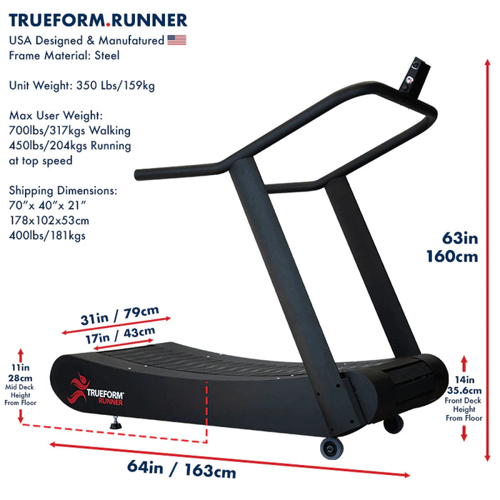 TRUEFORM Track Curved Treadmill