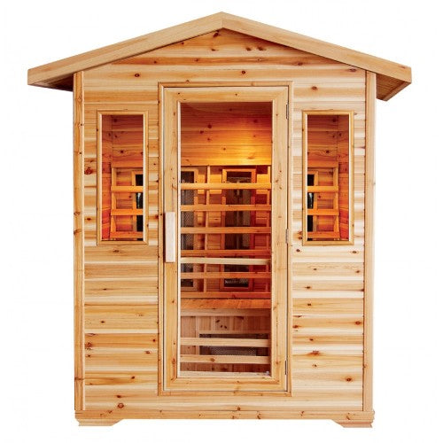 Sunray | Cayenne 4-Person Outdoor Infrared Sauna