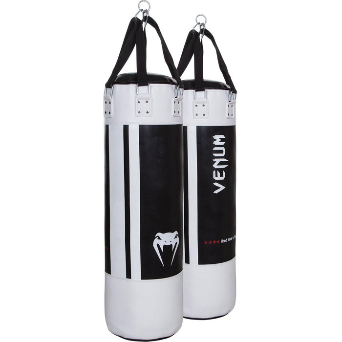 Venum Hurricane Punching Bag - Black/white - New Pu - Unfilled - 130 Cm
