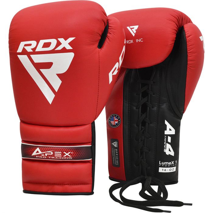 Apex Lace Up Training/Sparring Boxing Gloves