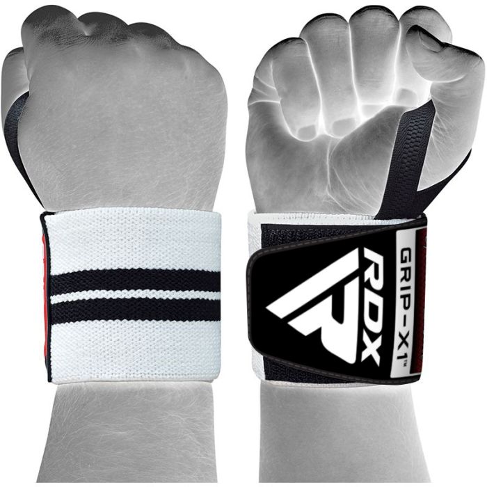 Weight Lifting Wrist Support Wraps w/ Thumb Loops Oeko-Tex