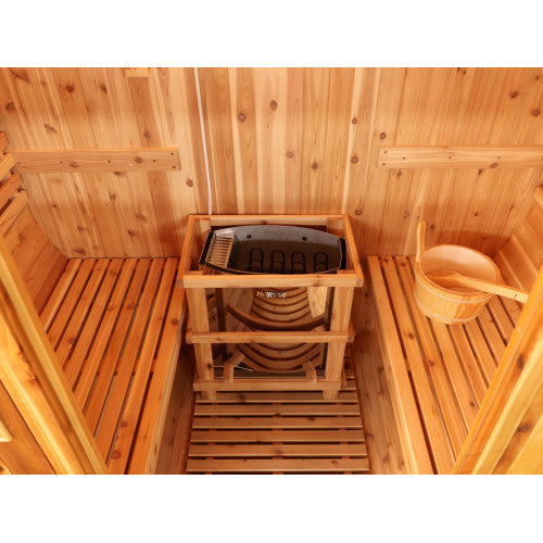 Solace 2 Person Traditiona Barrel Sauna