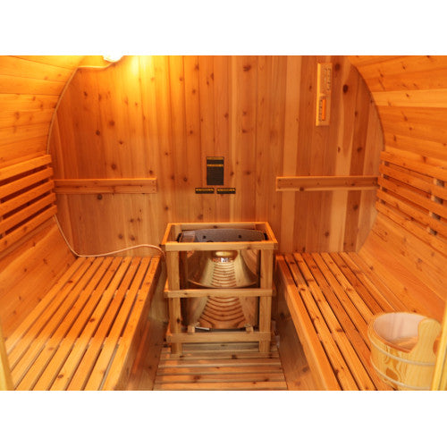 Galley 4 Person Traditional Barrel Sauna