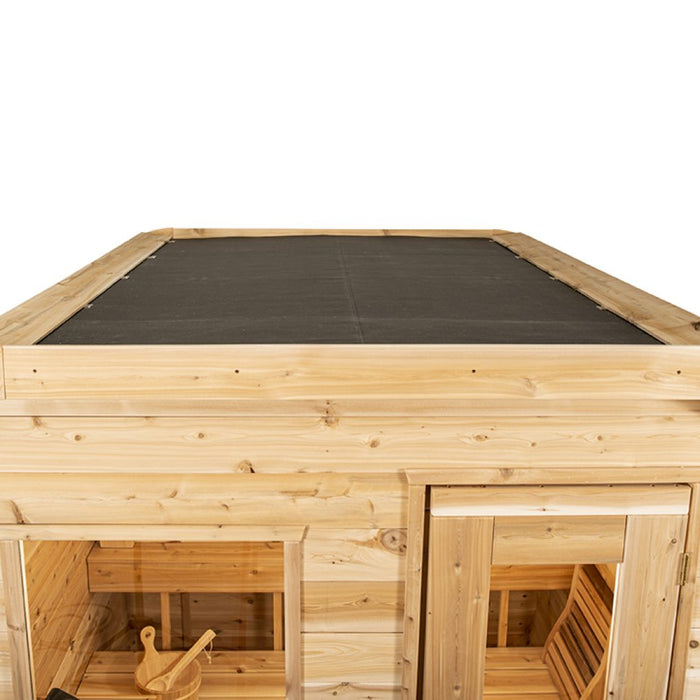 Canadian Timber Luna Sauna 3 Person Barrel Sauna