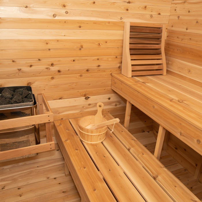 Canadian Timber Luna Sauna 3 Person Barrel Sauna