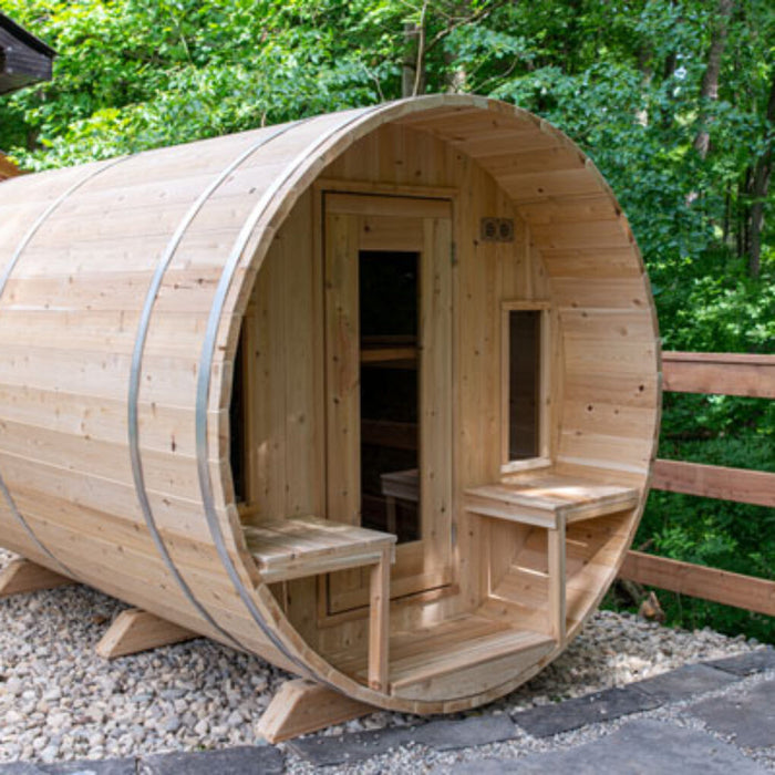 Canadian Timber Tranquility 6 Person Barrel Sauna