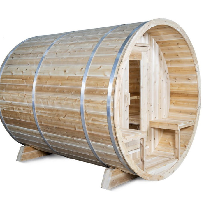 Canadian Timber Serenity 4 Person Barrel Sauna