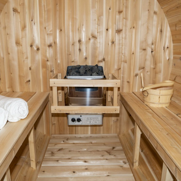 Canadian Timber Tranquility 6 Person Barrel Sauna