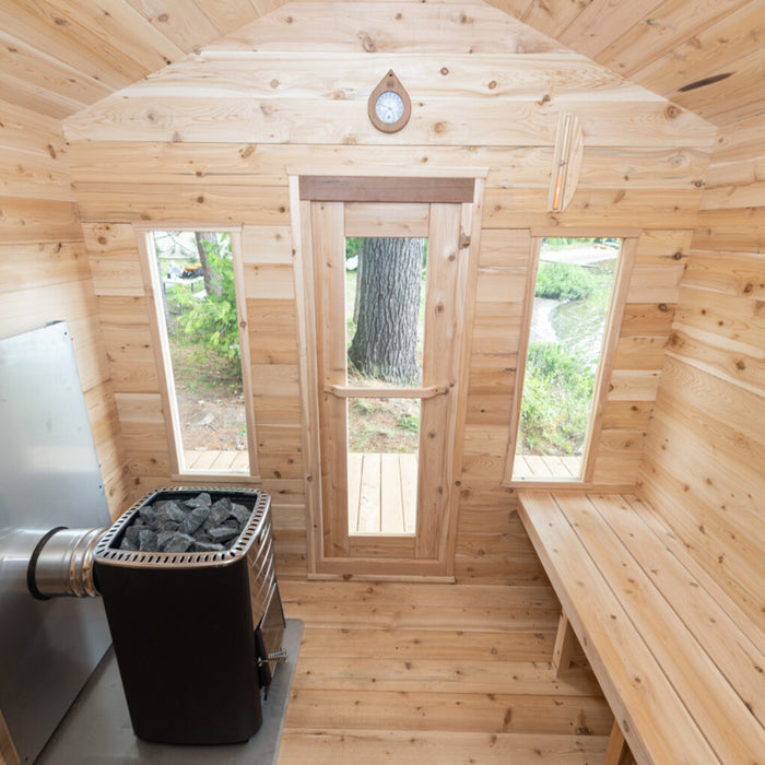 Canadian Timber Harmony 4 Person Barrel Sauna