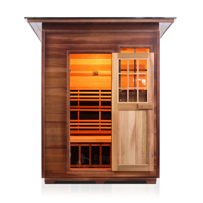 Enlighten Sierra 3 - 3 Person Full Spectrum Infrared Sauna