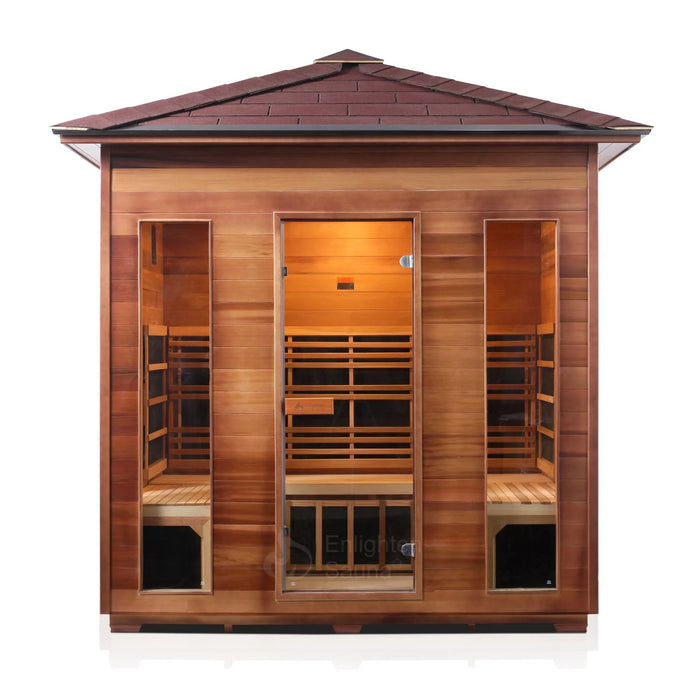 Enlighten SunRise 5 - 5 Person Dry Traditional Sauna