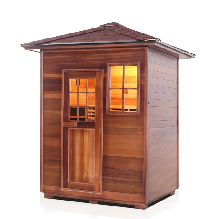 Enlighten Sierra 3 - 3 Person Full Spectrum Infrared Sauna