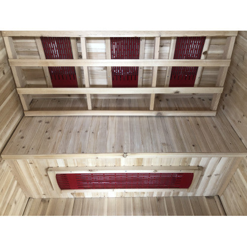 Sunray | Burlington 2-Person Outdoor Infrared Sauna