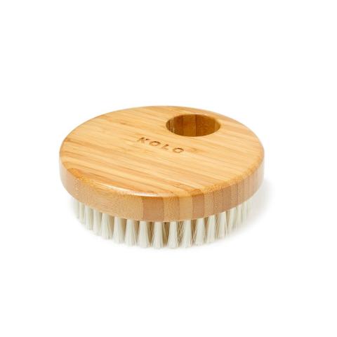 Kolo Bath Brush Bambu Sauna Bath Brush, Natural Bamboo, No Handle