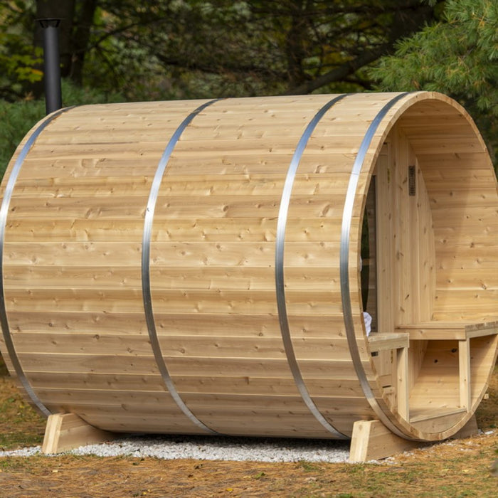 Canadian Timber Serenity 4 Person Barrel Sauna