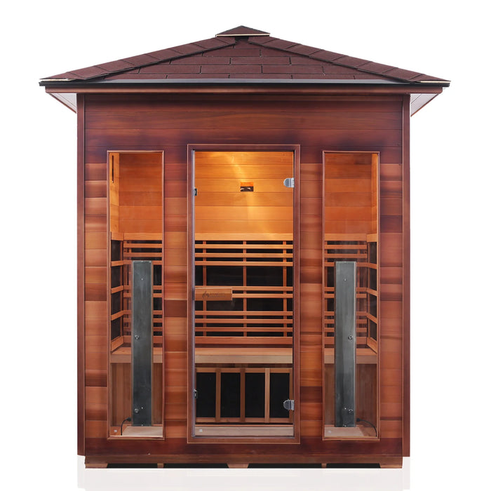 Enlighten SunRise 4 - 4 Person Dry Traditional Sauna