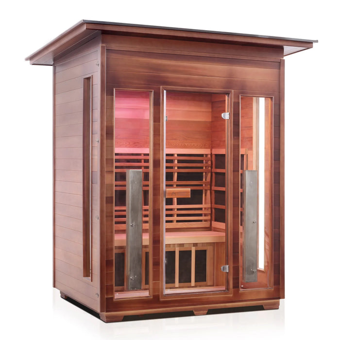 Enlighten SunRise 4 - 4 Person Dry Traditional Sauna