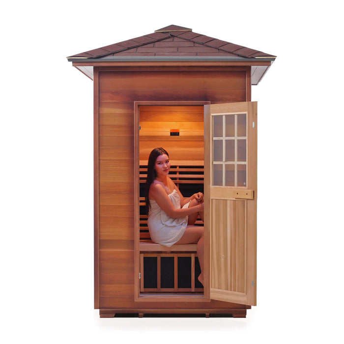 Enlighten Sierra 2 - 2 Person Full Spectrum Infrared Sauna