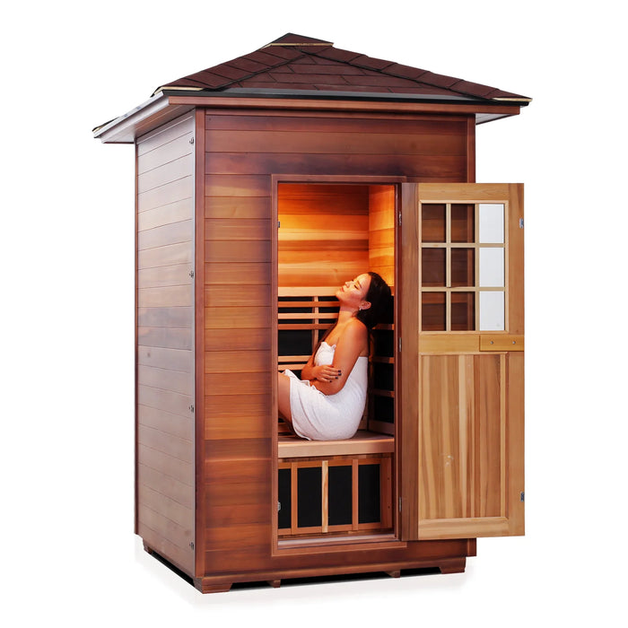 Enlighten MoonLight 2 - 2 Person Dry Traditional Sauna