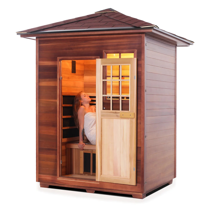 Enlighten Sierra 3 - 3 Person Full Spectrum Infrared Sauna