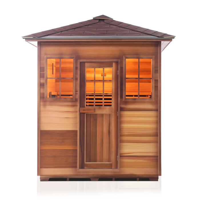 Enlighten Sierra 4 - 4 Person Full Spectrum Infrared Sauna