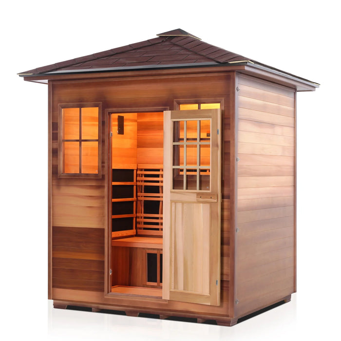 Enlighten Sierra 4 - 4 Person Full Spectrum Infrared Sauna