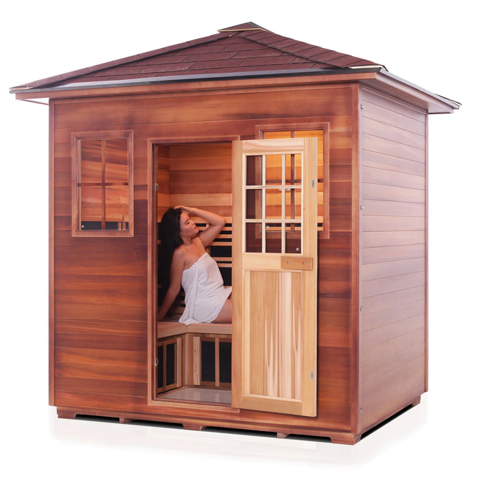 Enlighten Sierra 5 - 5 Person Full Spectrum Infrared Sauna