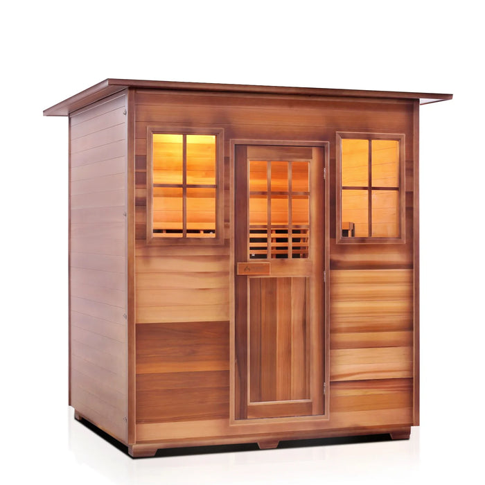 Enlighten Sierra 4 - 4 Person Full Spectrum Infrared Sauna