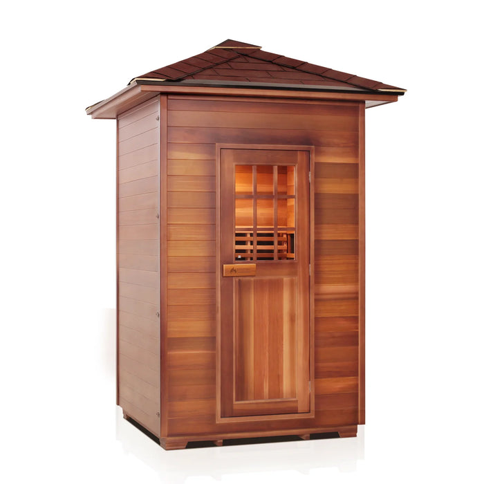 Enlighten Sierra 2 - 2 Person Full Spectrum Infrared Sauna