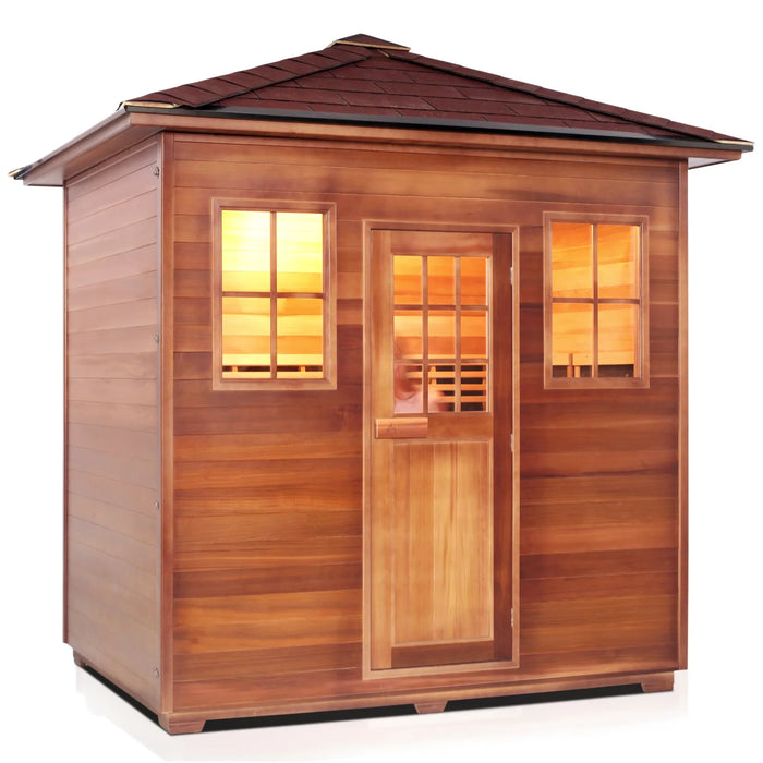 Enlighten MoonLight 5 - 5 Person Dry Traditional Sauna