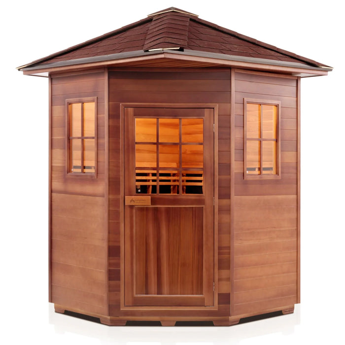 Enlighten MoonLight 4C - 4 Person Dry Traditional Sauna