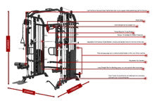 Warrior 801 Pro Power Rack/Home Gym System