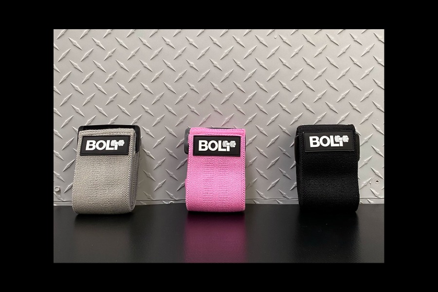 Bolt Adjustable Fabric Thigh Band Light PINK 15-25 Lb