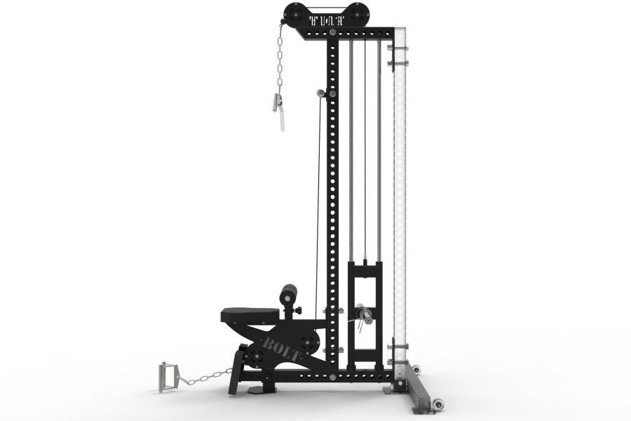 Storm Series Widow Plate Loaded Lat Pulldown Low Row Attachment