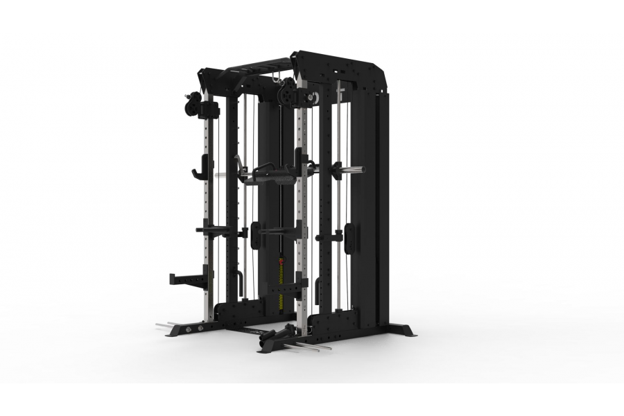Thunder Series Beast Smith Functional Power Rack All In 1 Combo