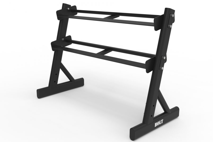 Scout 48" 2 Tier Dumbbell Rack