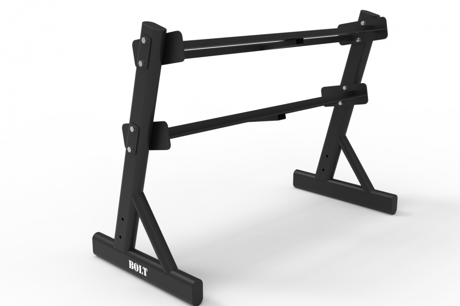 Scout 48" 2 Tier Dumbbell Rack