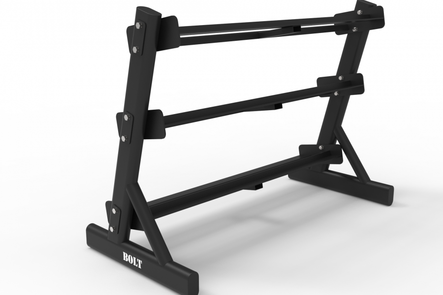 Scout 48" 3 Tier Dumbbell Rack