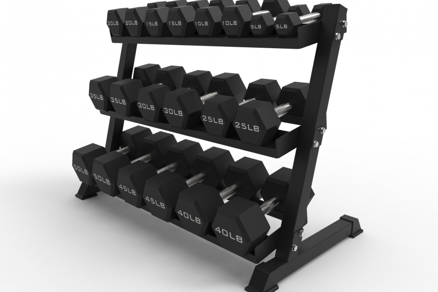 Sabre 3 Tier Dumbbell Rack