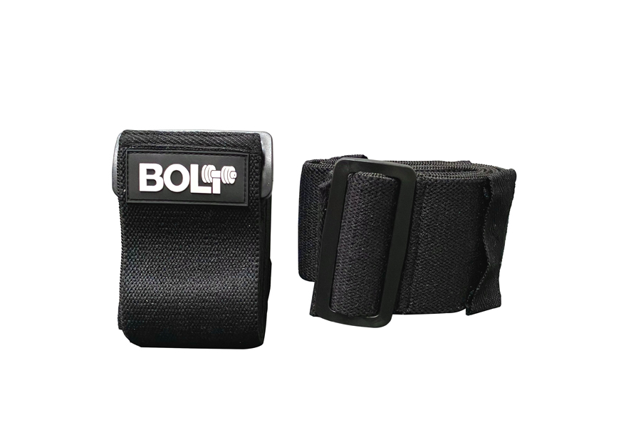 Bolt Adjustable Fabric Thigh Band Heavy BLACK 35-45 Lb