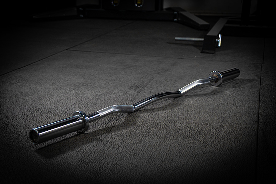 Rocket 250 Lb Capacity Chrome Curling Bar