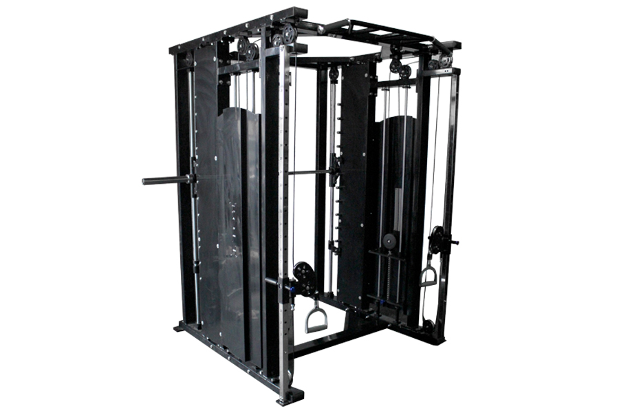 Cyclone Series Smith Machine Functional Trainer All In 1 Combo