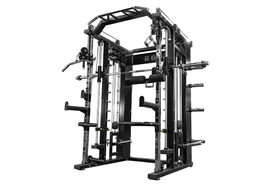 Thunder Series LONESTAR Plate Loaded Smith Functional Power Rack All-in-1 Combo