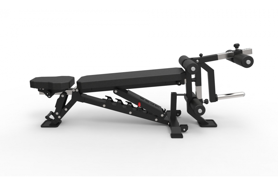 Bolt VENOM Gapless Leg Extension / Leg Curl Bench Attachment — My Home Gym